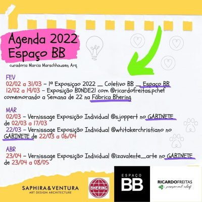 Agenda Arte Rio Espaço BB Arte Shopping Cassino Atlantico